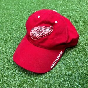 Detroit Red Wings NHL Baseball Hat Embroidered Strapback Y2K 90s